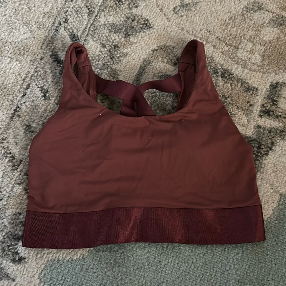 Forever 21 dusty rose sports bra